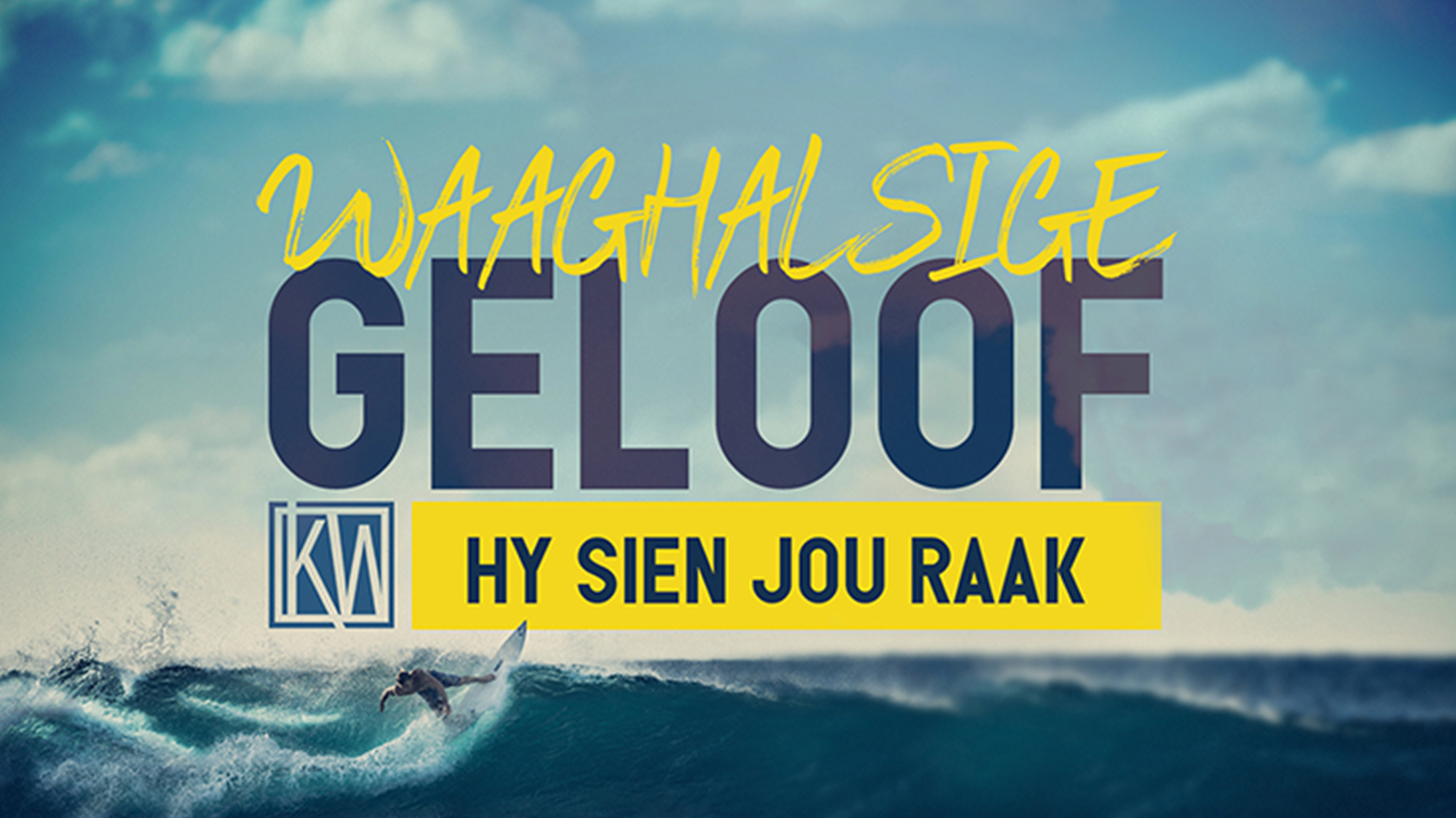 Waaghalsige Geloof - Hy sien jou raak
